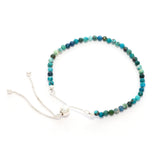 chrysocolla cut bracelet